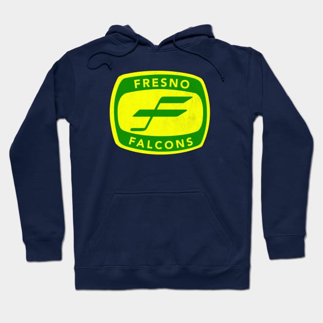 Defunct Fresno Falcons Hockey 1972 Hoodie by LocalZonly